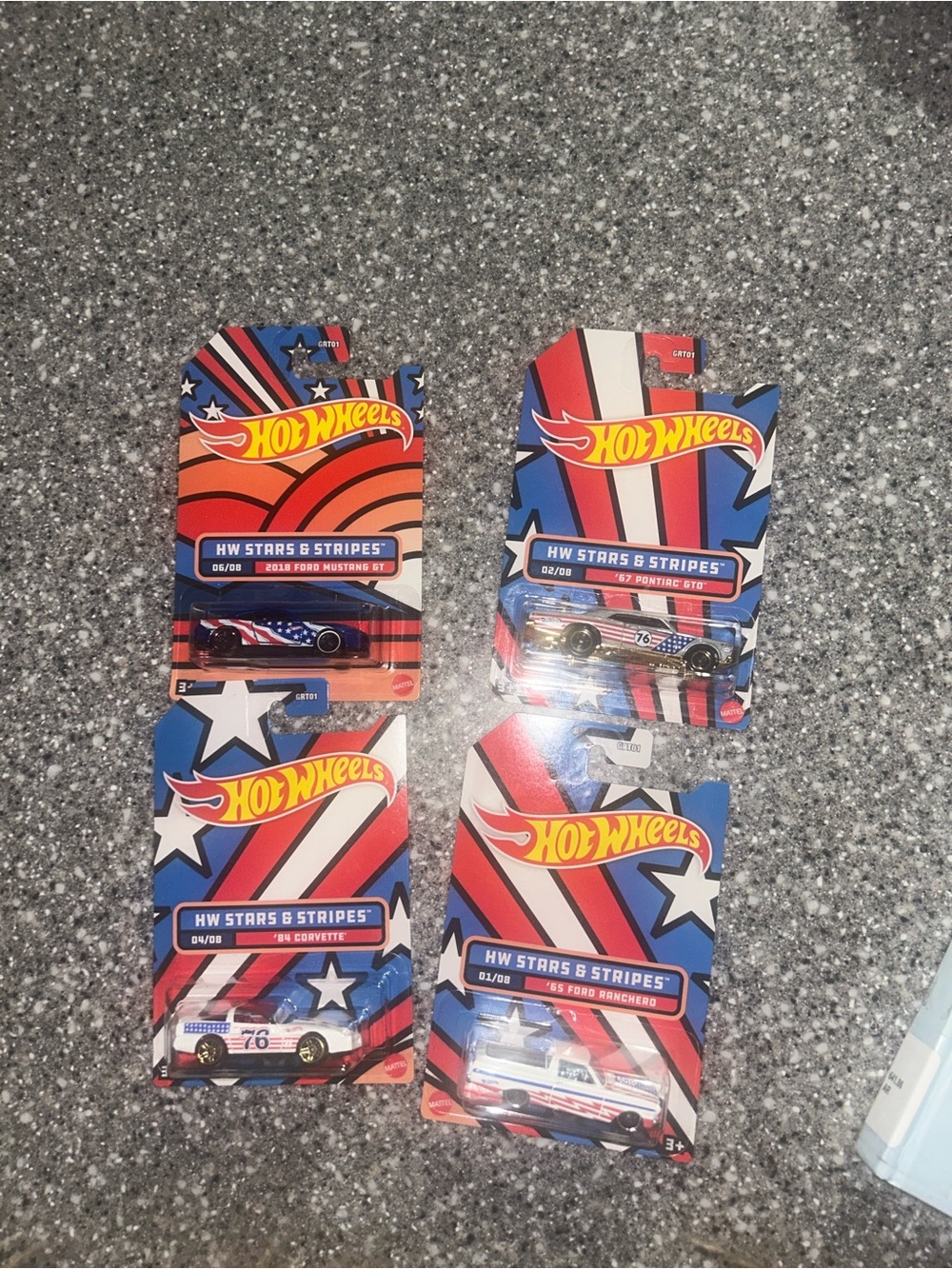 Vintage Hot Wheels HW Stars & Stripes Collectible cars